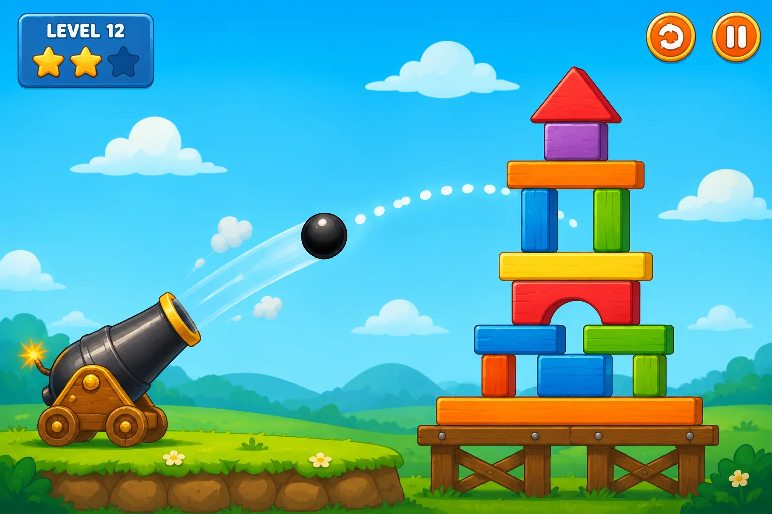 Cannon Ball Strike Blast