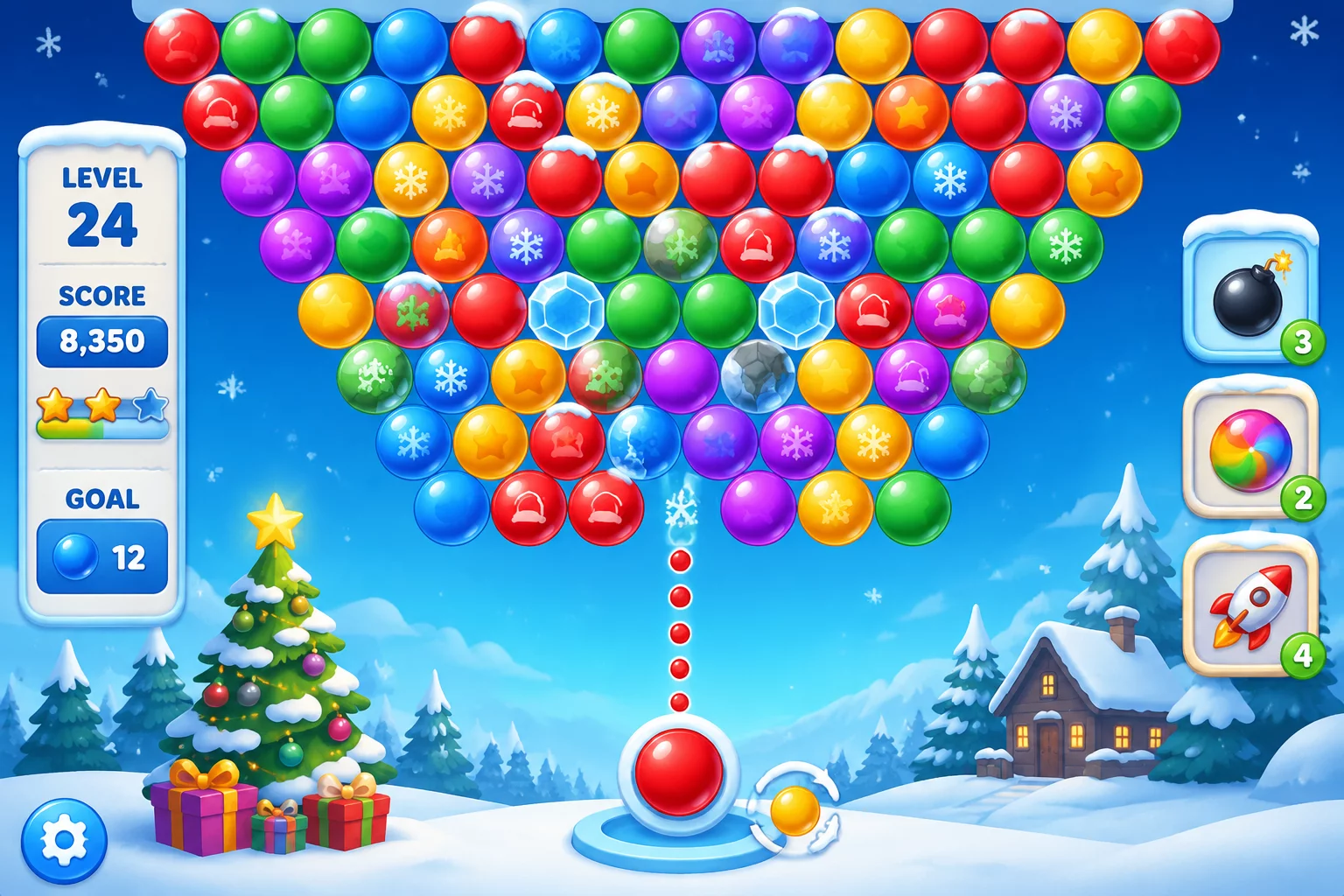 Christmas Bubbles Pop